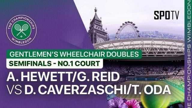 Alfie Hewett/Gordon Reid vs Daniel Caverzaschi/Tokito Oda - Full Match | Wimbledon 2025