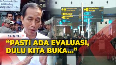 Kata Presiden Jokowi soal Kebijakan Bebas Visa 159 Negara Disetop Sementara