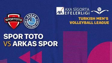 Full Match | Spor Toto vs Arkas Spor | Men's Turkish League