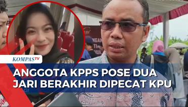 Seorang Wanita Anggota KPPS Posting Video Pose Dua Jari, KPU Pangandaran: Sudah Dipecat
