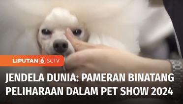 Jendela Dunia: Pemilik Hewan Peliharaan dari Seluruh Asia Ikut Serta dalam Pet Show 2024 | Liputan 6