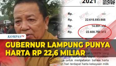 Gubernur Lampung Arinal Punya Total Harta Rp 22,6 Miliar, Berikut Rinciannya