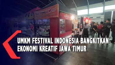 UMKM Festival Indonesia Bangkitkan Ekonomi Kreatif Jawa Timur