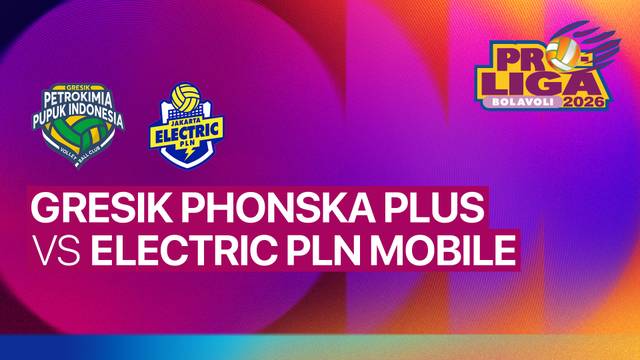 Putri: Gresik Phonska Plus Pupuk Indonesia vs Jakarta Electric PLN Mobile - Full Match | Proliga 2026