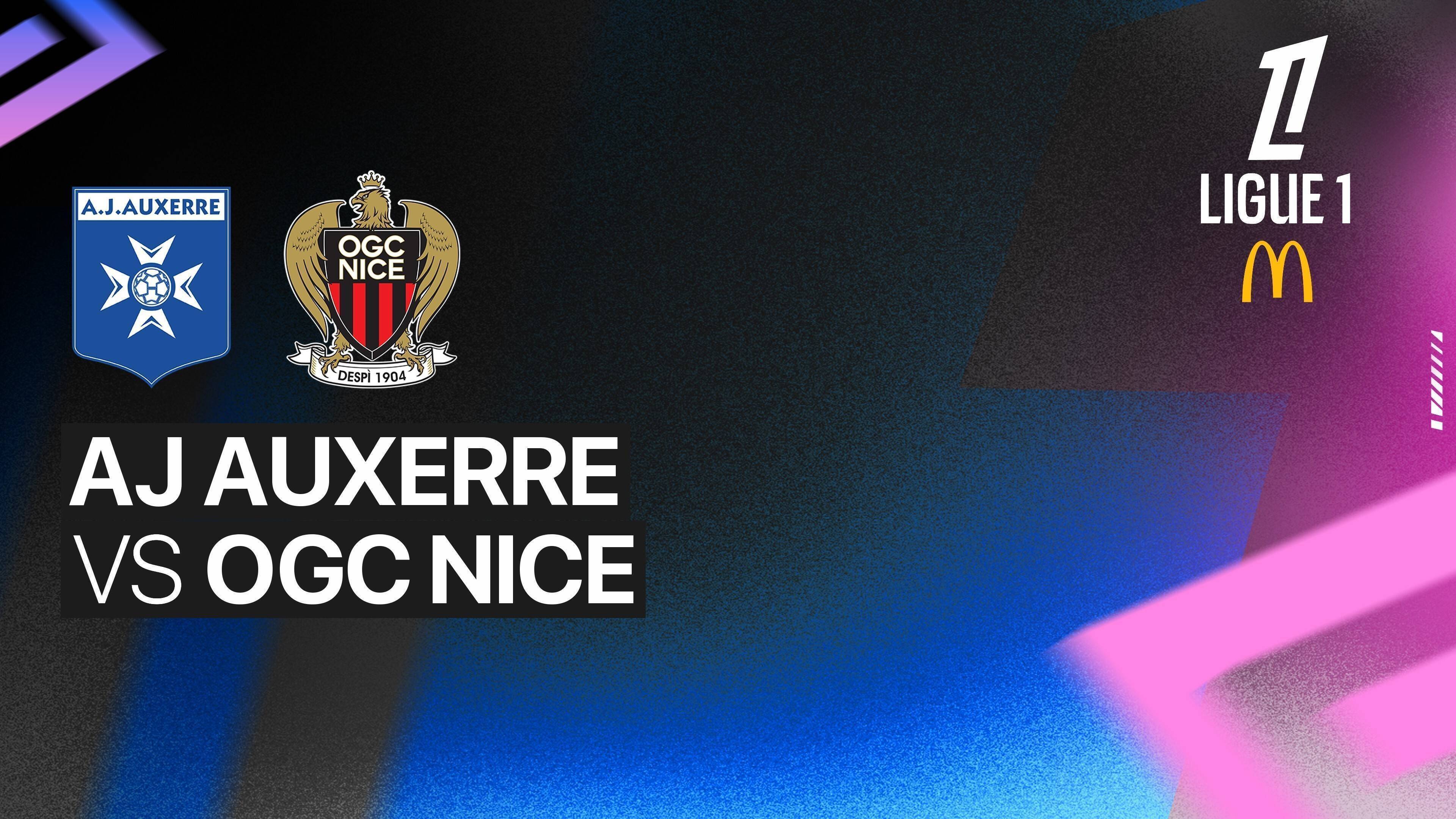 AJ Auxerre vs OGC Nice Cote dAzur