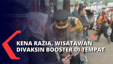 Kena Razia Booster, Ratusan Wisatawan di Subang Langsung Divaksin di Tempat!