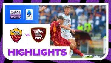 Roma vs Salernitana - Highlights | Serie A 2023/2024