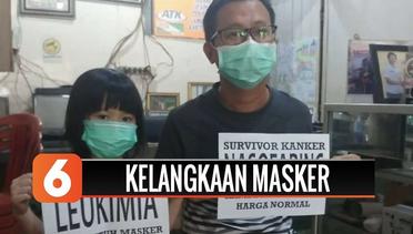 Penderita Kanker di Mempawah Gelisah karena Kelangkaan Masker