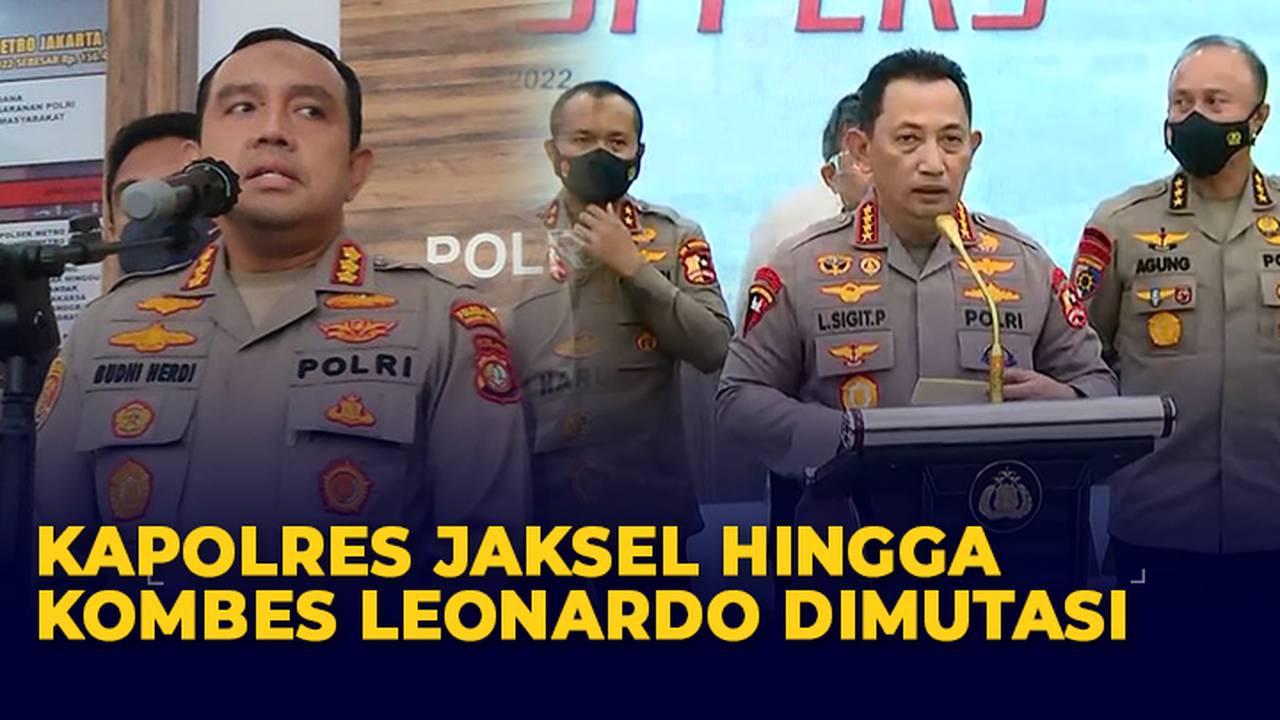 Kapolres Jaksel Dimutasi