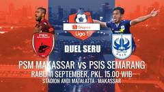 BIG MATCH Shopee Liga 1! Saksikan PSM Makassar vs PSIS Semarang Hanya di Indosiar!
