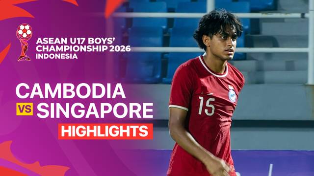 Cambodia vs Singapore - Highlight | ASEAN U17 Boys' Championship 2026