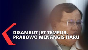 Terharu Dikawal Jet Tempur TNI AU Saat Kunjungannya ke Madiun, Prabowo Menangis Bangga!