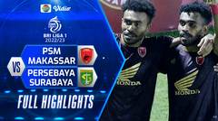 Full Highlights - PSM Makassar VS Persebaya Surabaya | BRI Liga 1 2022/2023