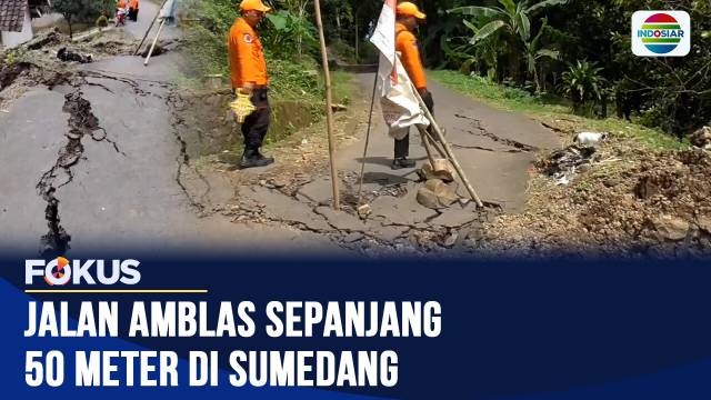 Warga Keluhkan Kondisi Jalan Rusak Parah di Tegal dan Sumedang | Fokus