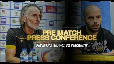 PRESS CONFERENCE BRI LIGA 1 MATCHDAY 14 | DEWA UNITED FC VS PERSEBAYA