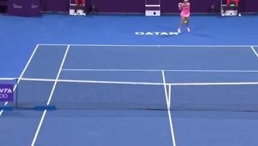 Match Highlights | Karolina Pliskova 2 vs 1 Ons Jabeur | WTA Qatar Total Open 2021