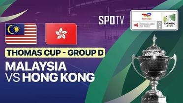 Men's Singles: Leong Jun Hao (MAS) vs NG Ka Long Angus (HKG) | Thomas Cup Group D - 27 April 2024