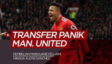 7 Transfer Panik Manchester United, dari Marouane Fellaini Hingga Alexis Sanchez