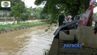 Balita Jatuh ke Kali Kanal Banjir Barat Saat Tertidur Pulas - Patroli