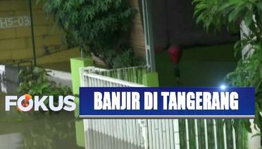 Ratusan Rumah di Tangerang Masih Terendam Banjir