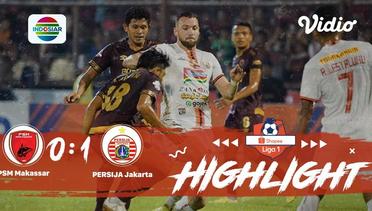Full Highlight - PSM Makassar 0 vs 1 Persija Jakarta | Shopee Liga 1 2019/2020
