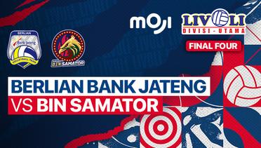 Full Match | Berlian Bank Jateng vs BIN Samator | Livoli Divisi Utama Putra 2022