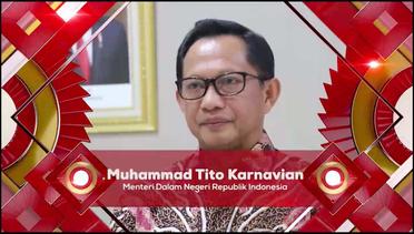 Teruslah Menyiarkan Program Positif! Ucapan Ulang Tahun Indosiar Ke-26 dari Mendagri M. Tito Karnavian