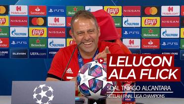 Lelucon Pelatih Bayern Munchen, Hansi Flick Soal Thiago Alcantara Setelah Final Liga Champions