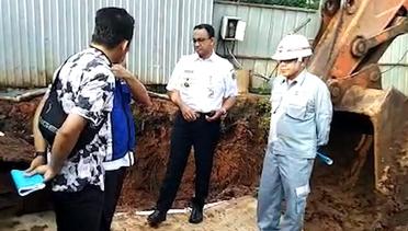 Anies Sebut PT Adhi Karya Penyebab Banjir di Underpass Cawang