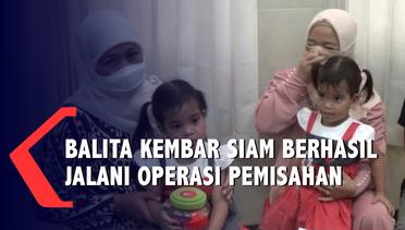 Balita Kembar Siam Asal Lombok NTB Berhasil Jalani Operasi di Surabaya