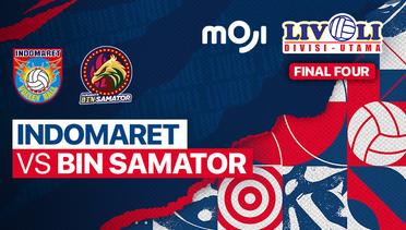 Full Match | Indomaret vs BIN Samator | Livoli Divisi Utama Putra 2022