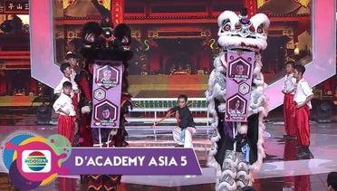 Indahnya Perpaduan Budaya!!Pencak Silat & Barongsay Beraksi di Panggung D'Academy Asia 5