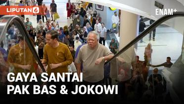 Ditemani Pak Bas, Jokowi Kunjungi Pusat Perbelanjaan di Banyumas