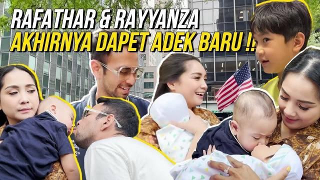 INI DETIK2 NAGITA KASIH TAU RAFFI, RAFATHAR&RAYYANZA PUNYA ADEK MADE IN NEW YORK!!