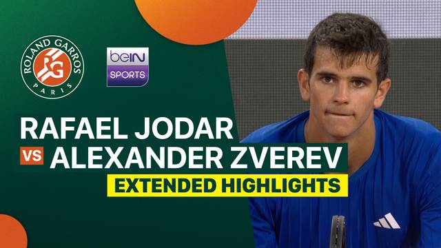 Rafael Jodar vs Alexander Zverev - Extended Highlight | Roland Garros 2026