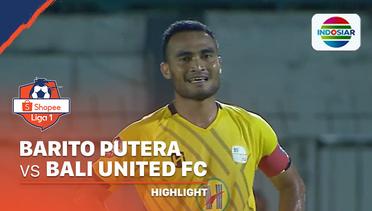Highlights - Barito Putera 1 vs 2 Bali United | Shopee Liga 1 2020