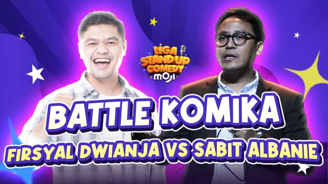 Firsyal Dwianja (Jaktim) vs Sabit Albanie (Jakbar) | Liga Stand Up Comedy Moji Episode 7