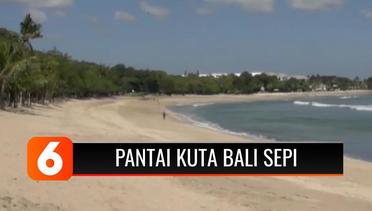 Destinasi Wisata di Bali Sudah di Buka Lagi, Tapi Pantai Kuta Masih Saja Sepi