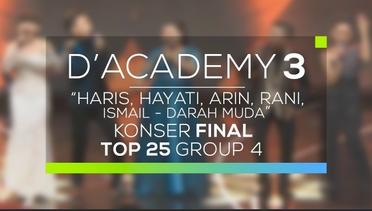 Haris, Hayati, Arin, Rani, Ismail - Darah Muda (Konser Final Top 25)