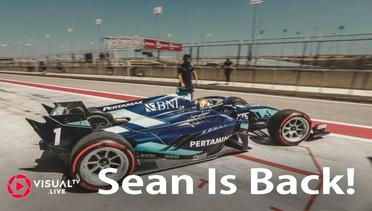 Sean Gelael Kembali Balapan bersama Dams di GP Bahrain