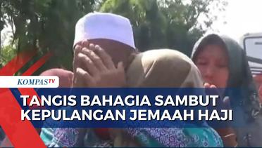Tangis Bahagia Sambut Kepulangan Jemaah Haji di Grobogan