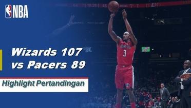 NBA I Cuplikan Hasil Pertandingan :  Wizards 107 vs Pacers 89
