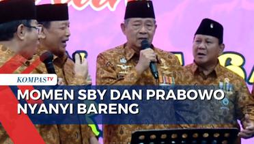 Momen Prabowo, SBY, Hingga Wiranto Nyanyi Bareng di Acara Purnawirawan TNI