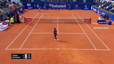 Match Highlights | Rafael Nadal 2 vs 1 Kei Nishikori  | Barcelona Open Banc Sabadell 2021