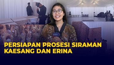 Intip Persiapan Prosesi Siraman Kaesang dan Erina di Purwosari, Yogyakarta