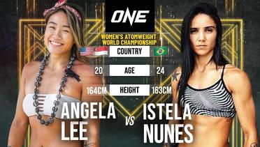Angela Lee vs. Istela Nunes | Full Fight From The Archives