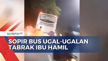 Sempat Kabur, Sopir Bus Ugal-ugalan Tabrak Ibu Hamil di Medan Ditangkap Polisi