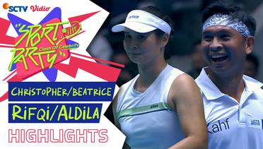 Christopher/Beatrice VS Rifqi/Aldila - Highlights Exhibition Match | Sport Party