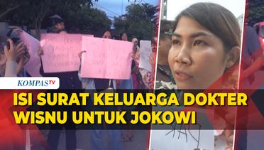 Isi Surat Keluarga Dokter Wisnu untuk Jokowi saat Kunker ke Lombok