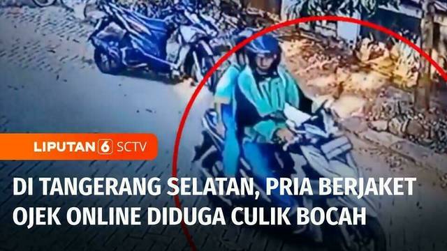 Viral! Pria Berjaket Ojek Online Diduga Coba Culik Bocah 11 Tahun di Tangerang Selatan | Liputan 6